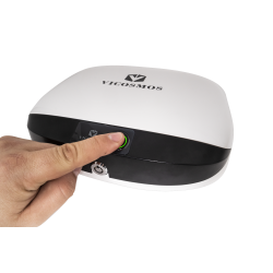 COFFRE EFFET PERSONNEL BLANC A CLEF- EMPREINTE DIGITALE