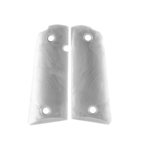 PLAQUETTES POLYMERE PT1911 BLANCHE