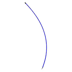 ANTENNE NEON COLLIER GARMIN BLEU