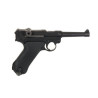 PISTOLET 6MM GAZ P08 4" NOIR - AIRSOFT