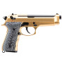 PISTOLET 6MM GAZ M92 EAGLE SEMI / FULL AUTO GD - AIRSOFT