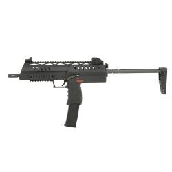 PISTOLET 6MM GAZ SMG 8 NOIR - AIRSOFT