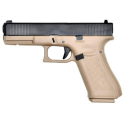 PISTOLET 6MM GAZ W17F GEN5 NOIR ET TAN - AIRSOFT