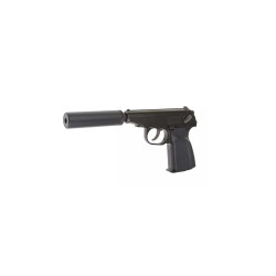PISTOLET 6MM GAZ MAKAROV SILENCIEUX - AIRSOFT