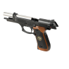 PISTOLET 6MM GAZ 2058 NOIR - AIRSOFT