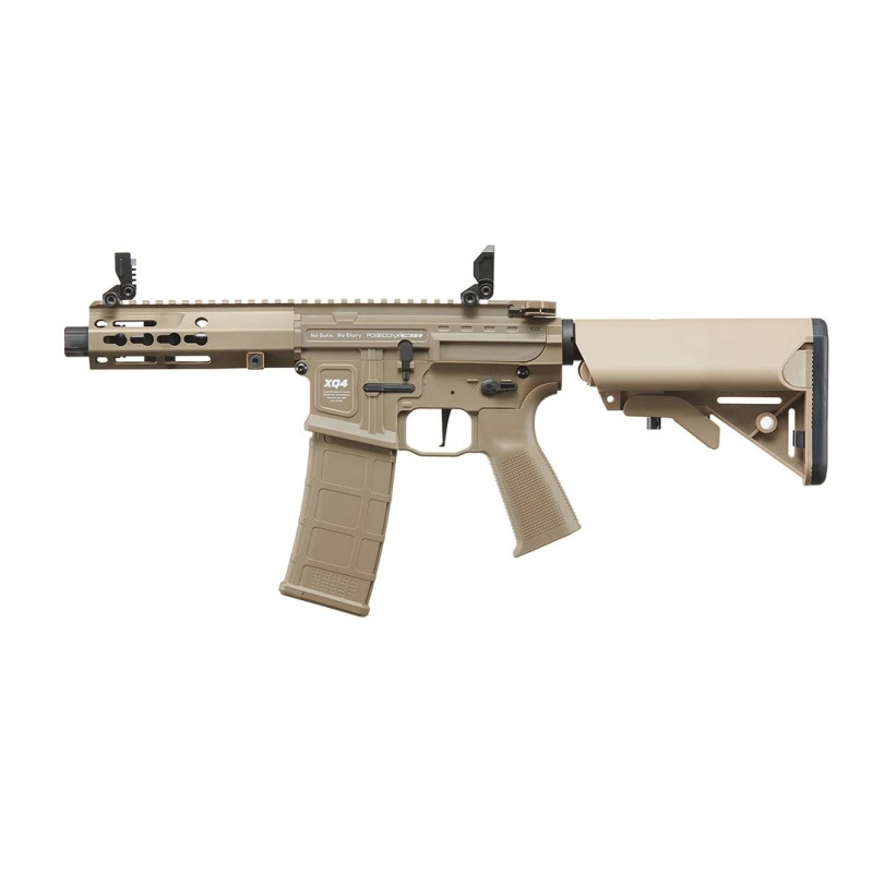 REPLIQUE LONGUE 6MM XQ4 QRF MEDUSA TAN- AIRSOFT