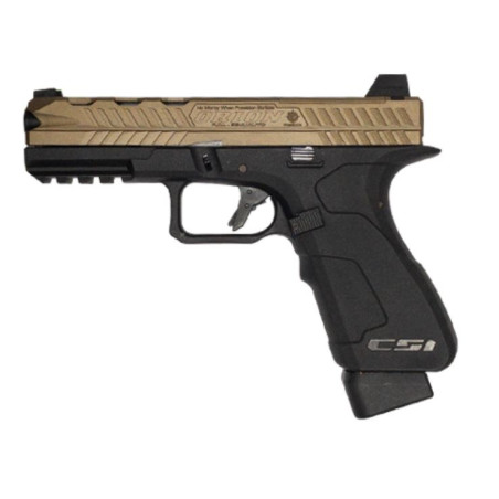 PISTOLET 6MM P2 CSI GAZ TAN - AIRSOFT