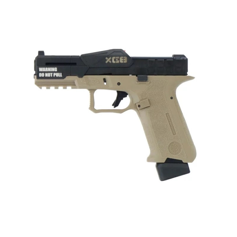 PISTOLET 6MM P1 CSI GAZ TAN - AIRSOFT