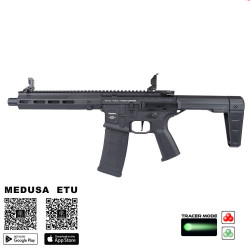 REPLIQUE LONGUE AEGR THESEUS MEDUSA PDW TRACER NOIR - AIRSOFT