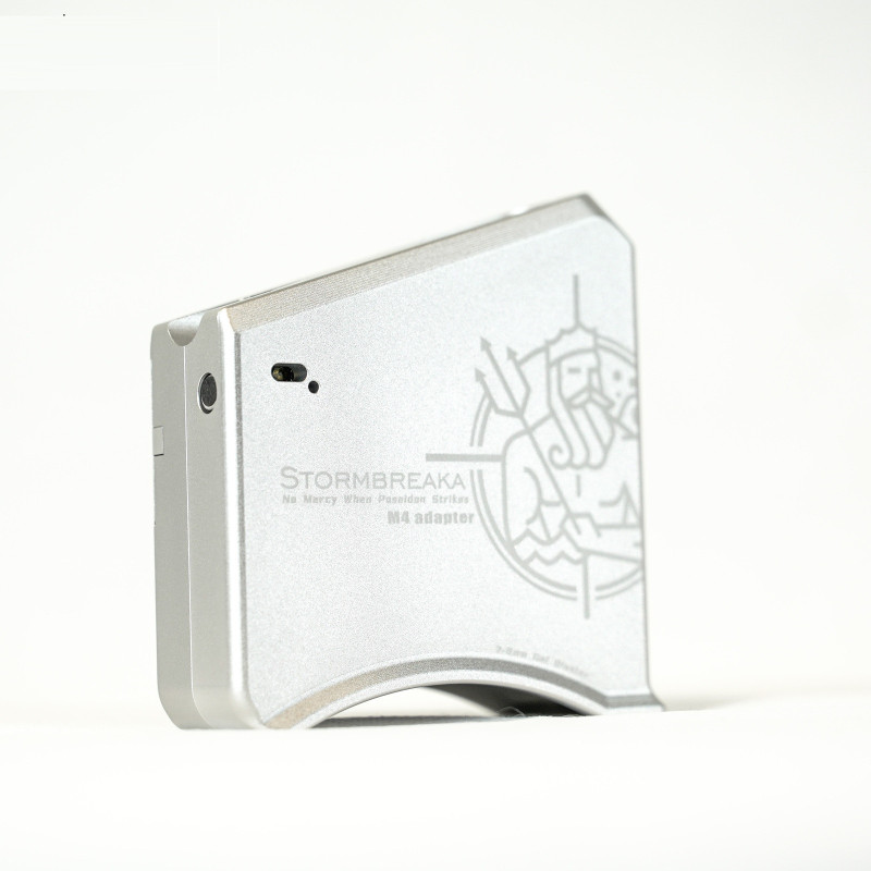 ADAPTATEUR HPA GBB CHARGEUR M4 CHROME