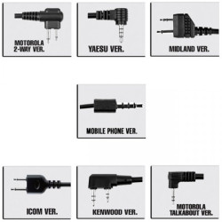 EARMOR M51 TACTICAL PTT-MOTOROLA TALKABOUT