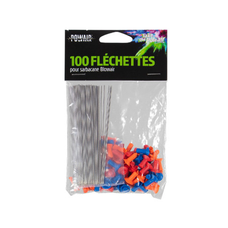 FLECHETTES POUR SARBACANE BLOWAIR (X100)