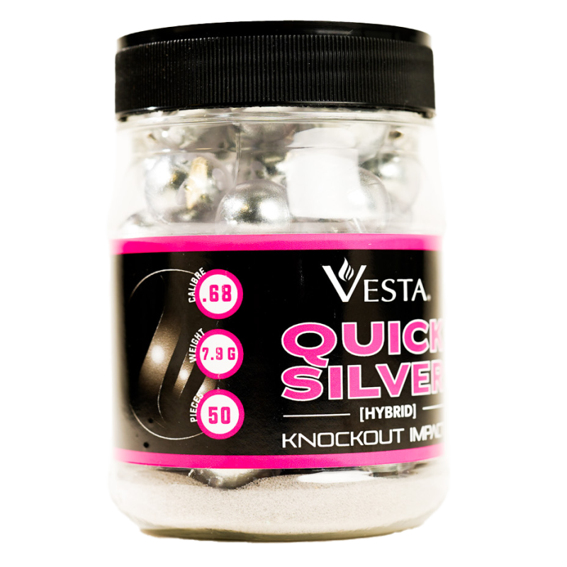 BILLES QUICKSILVER CAL.68 x50 VESTA