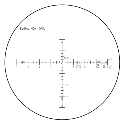 LUNETTE CONTINENTAL X8 6-48X56 ED MIL TACTICAL