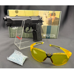 Umarex-Pack beretta ELITE II CO2 CAL BB/4.5 MM +Laser, Fourreau ET CO2