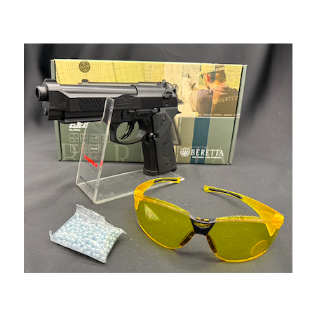 Umarex-Pack beretta ELITE II CO2 CAL BB/4.5 MM +Laser, Fourreau ET CO2