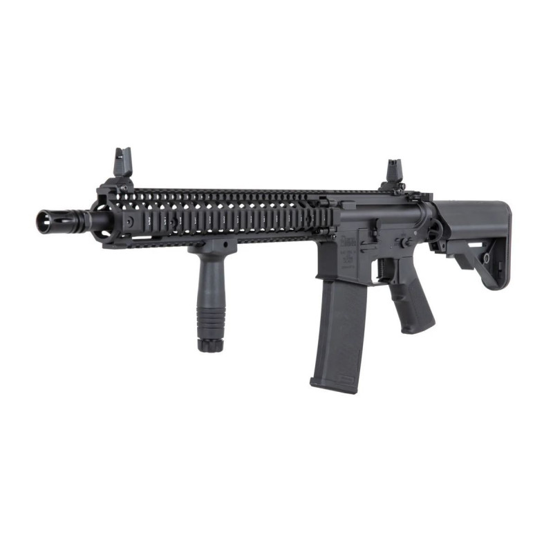REPLIQUE LONGUE 6MM SA-P26 PRIME DANIEL DEFENSE ASTER II NOIRE BRUSHLESS