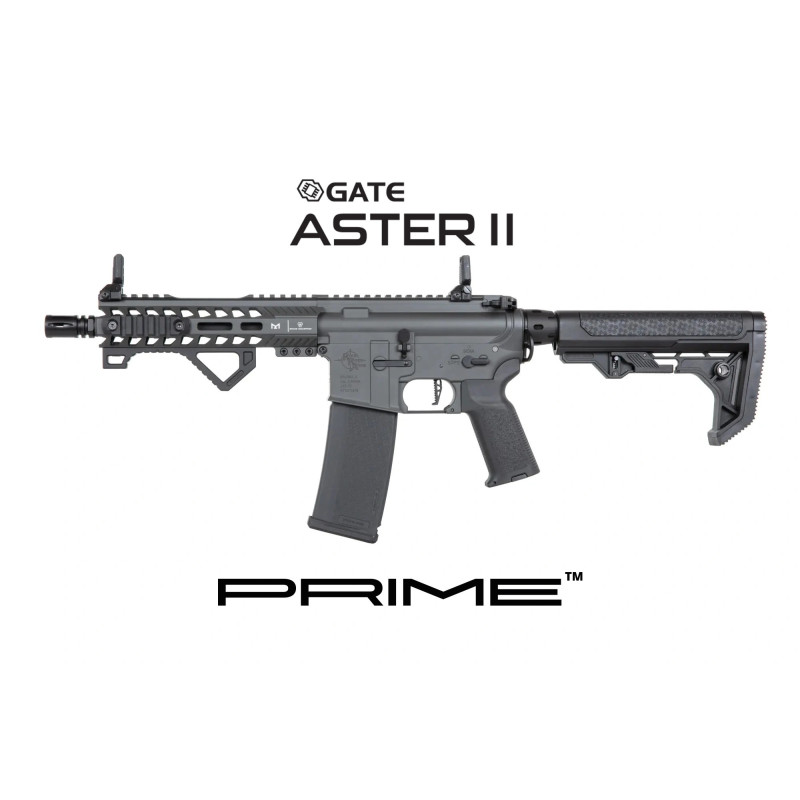 REPLIQUE LONGUE 6MM SA-P17 PRIME RRA LIGHT OPS ASTER II GRISE BRUSHLESS