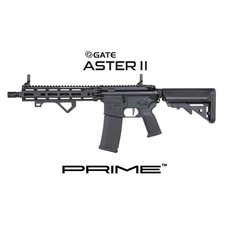 REPLIQUE LONGUE 6MM SA-P27 PRIME DANIEL DEFENSE ASTER II NOIRE BRUSHLESS