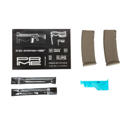 REPLIQUE LONGUE 6MM SA-P14 PRIME RRA ASTER II BRUSHLESS NOIRE ET TAN
