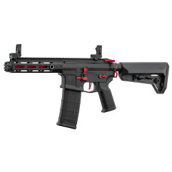 Réplique AEG LT-32 Hellion Noir/Rouge NSR pack complet