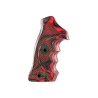 POIGNEE BOIS LAMINE SPORT S&W ROUGE CARCASSE K/L