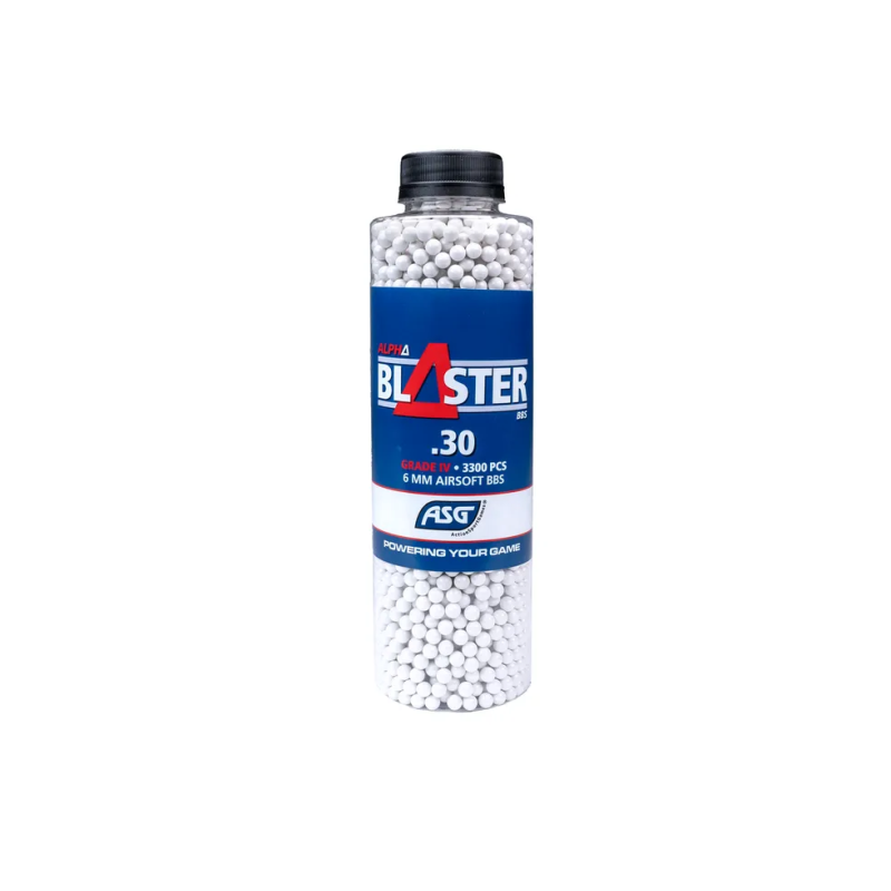 BILLES BIO 0.30G ALPHA BLASTER EN BOUTEILLE DE 3300