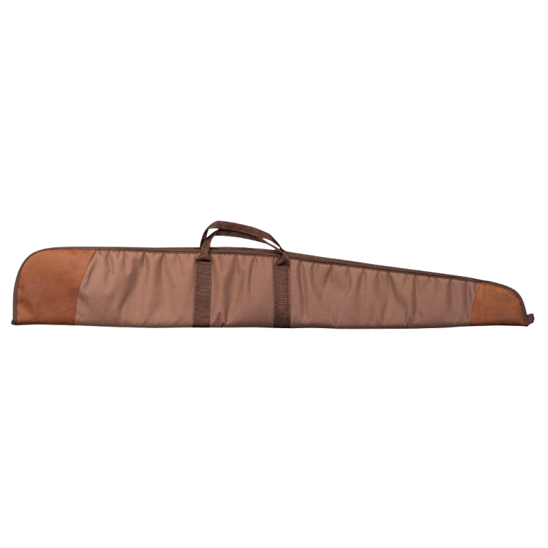 FOURREAU FUSIL TOILE MARRON ET CUIR