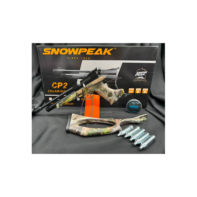 PISTOLET CP2 CAMO Calibre 4,5 - Snowpeack