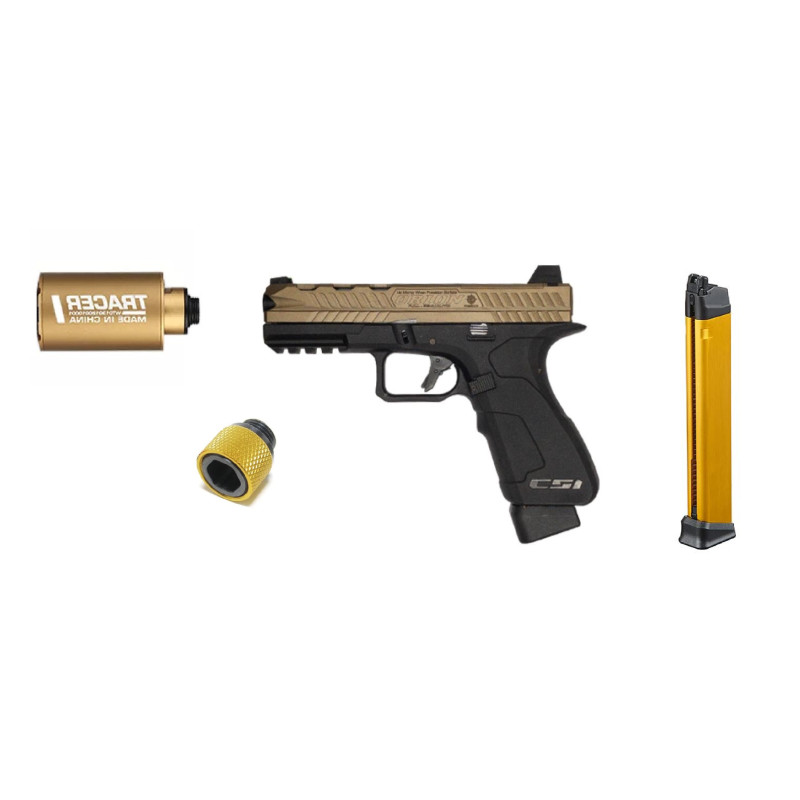 PACK SPECIAL P2 CSI POSEIDON TAN 6MM - AIRSOFT