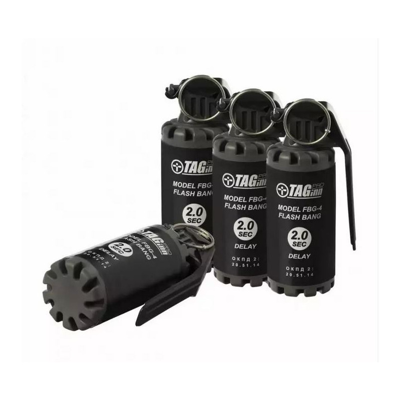 PACK 6 GRENADES FBG 4 SONORES AIRSOFT