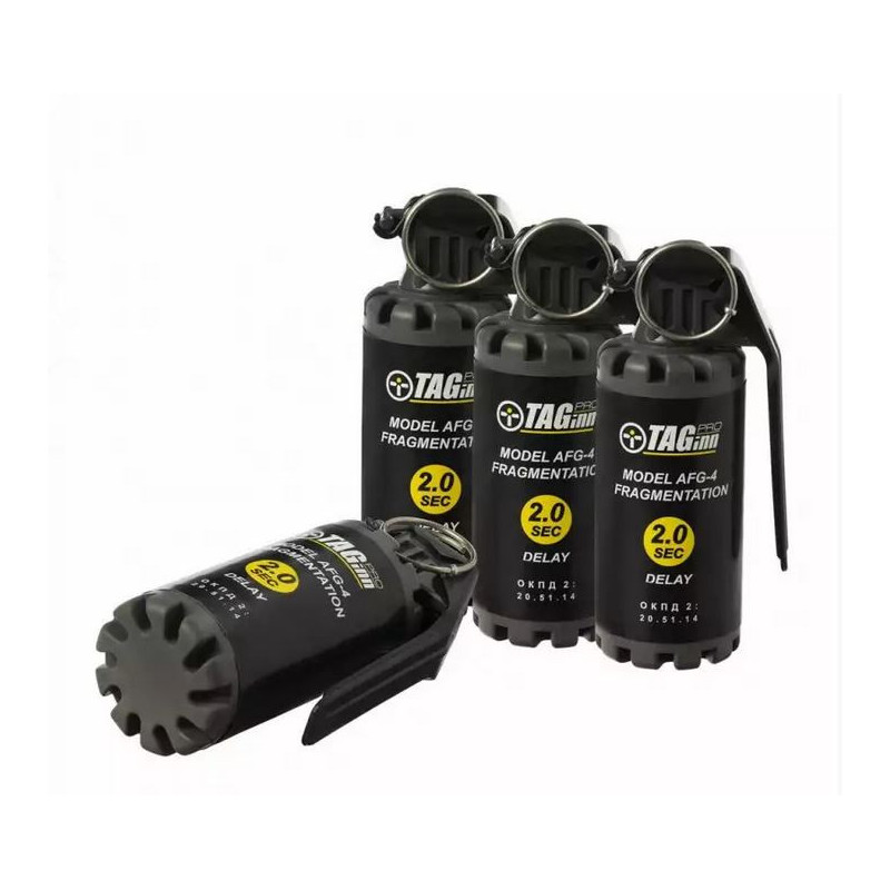 PACK 6 GRENADES AFG 4 FRAG AIRSOFT