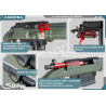REPLIQUE LONGUE 6MM STRIKER AS01 RESSORT GRIS - AIRSOFT