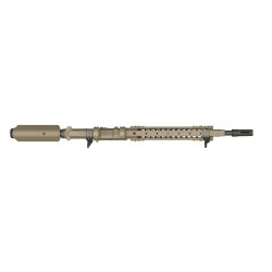 REPLIQUE LONGUE 6MM SR25 CARBINE AEG TAN - AIRSOFT