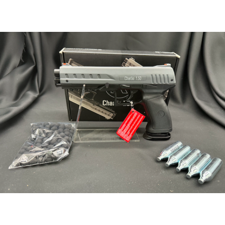 PISTOLET CHARLIE 1.50 - CAL. 50 À BALLES CAOUTCHOUC