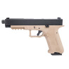 PISTOLET 6MM XO 35 NOIR ET TAN