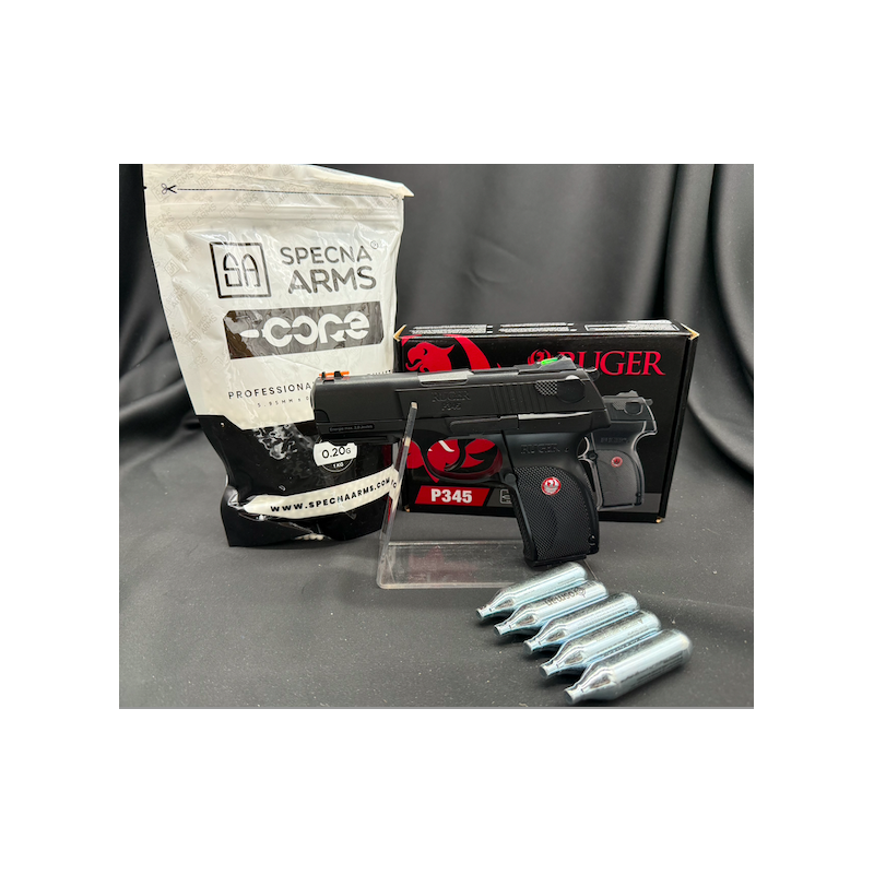 PISTOLET - "RUGER P345" -Cal. BBS 6MM - CO2