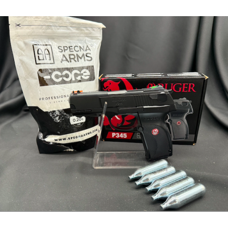 PISTOLET - "RUGER P345" -Cal. BBS 6MM - CO2