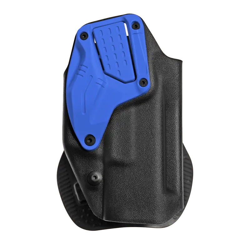 HOLSTER A RETENTION SECURITE LTG BLEUE, WILSON PADDLE - PDP 4.5''/5''- DROITIER