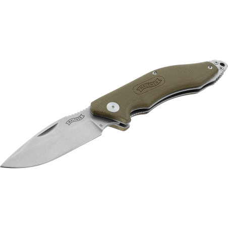 COUTEAU PLIANT WALTHER GREEN NATURE KNIFE 2