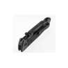 COUTEAU PLIANT WALTHER Q5 STEEL FRAME FOLDER BLACKWASH SERRATED