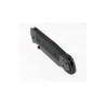 COUTEAU PLIANT WALTHER Q5 STEEL FRAME FOLDER BLACKWASH SERRATED