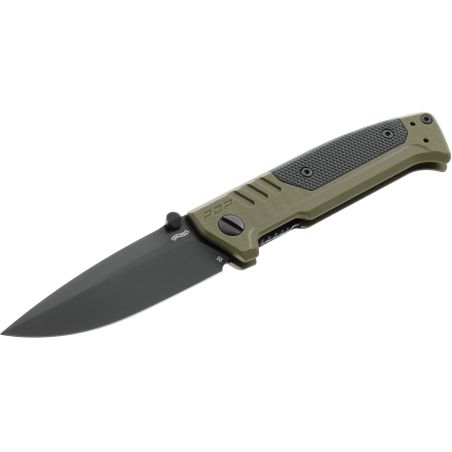 COUTEAU PLIANT WALTHER PDP SPEARPOINT FOLDER OD GREEN