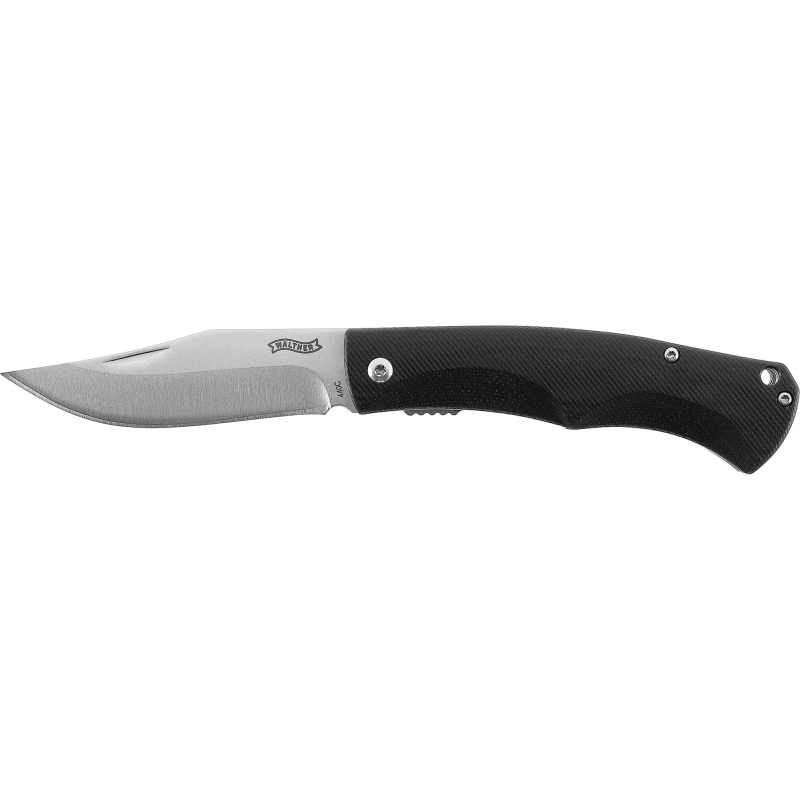 COUTEAU PLIANT WALTHER CTK 1 FINITION SATINEE BLACK