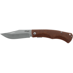 COUTEAU PLIANT WALTHER CTK 1 FINITION STONE WASHED BROWN