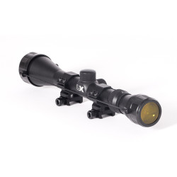 LUNETTE UX 3-9X40 AVEC MONTAGE POUR RAIL DE 11 ET POUR RAIL DE 21MM