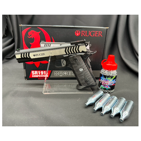 Umarex - PISTOLET RUGER SR1911 COMPETITION CO2 CAL BB 4.5MM