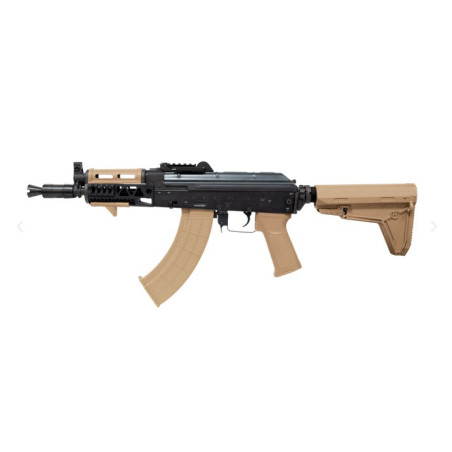 REPLIQUE LONGUE 6MM AK74 U TACTICAL TAN