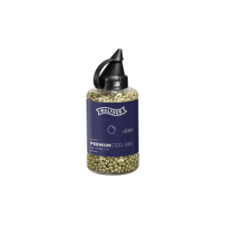 BILLES WALTHER PREMIUM BB GOLD STEEL CAL 4.5 MM 0.36G X3000