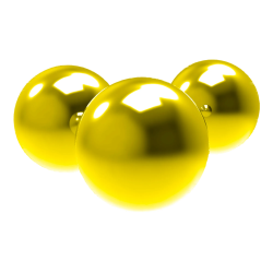 BILLES WALTHER PREMIUM BB GOLD STEEL CAL 4.5 MM 0.36G X3000